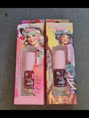 Ioni Lip & Cheek Tint – Bonnie Pink and Annie Red 0.20fl Oz BNIB